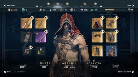 ac odyssey best gear set in store